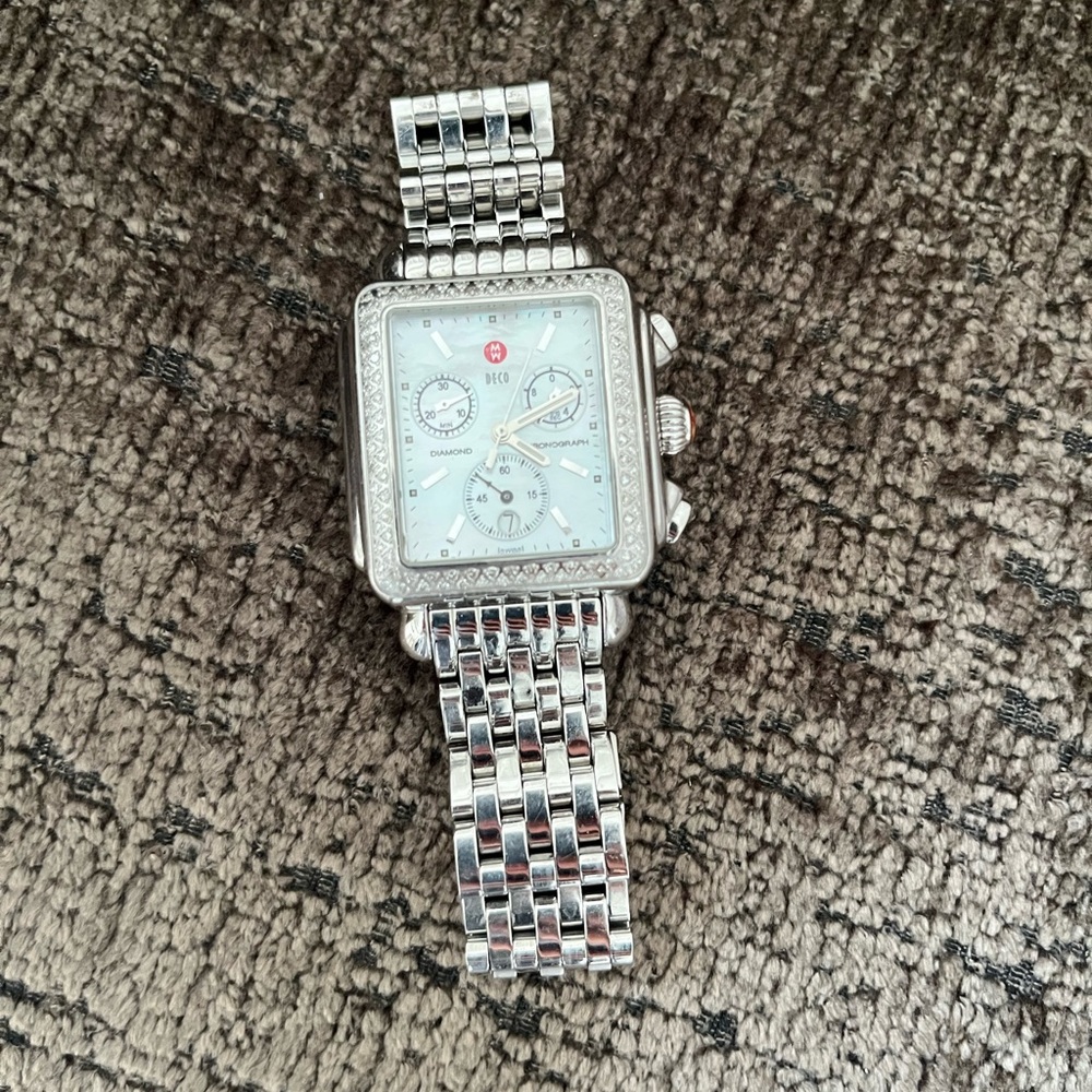 Michele Deco Ladies Chrono Watch